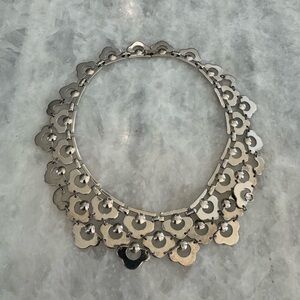 Stella & Dot Silver Statement Necklace